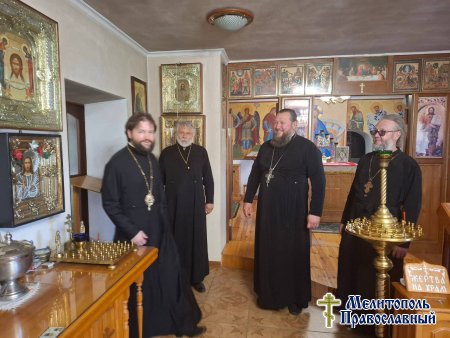 Архипастырь осмотрел храмы Мелитопольского районного благочиния