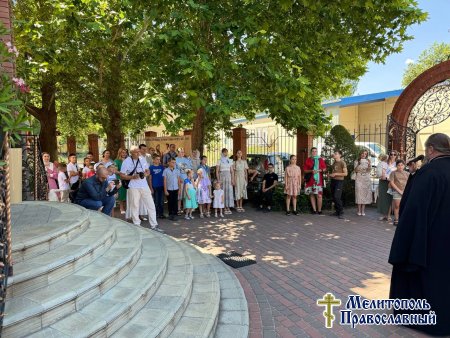Праздник в честь Дня памяти святых Петра и Февронии в Мелитополе