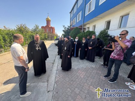Встреча духовенства Мелитополя с представителем Государственной Думы РФ