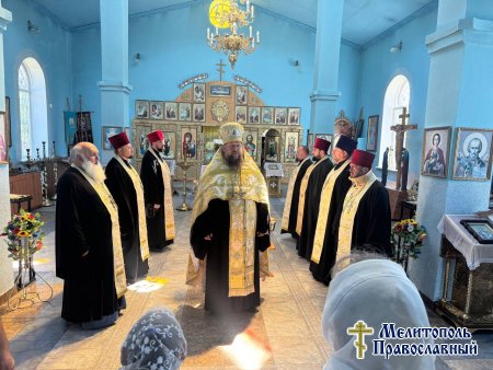 В день Крещения Руси в храме святого апостола Андрея Первозванного зазвучала молитва!