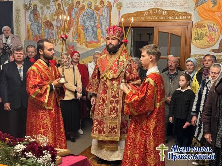 Праздничное Богослужение в день памяти святых мучениц Веры, Надежды, Любови и матери их Софии
