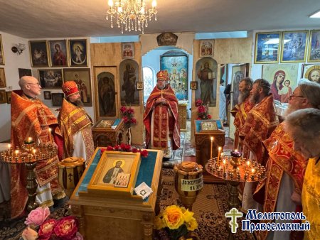 В день памяти мученика Стефана Наливайко в Казанском храме села Константиновка состоялось соборное богослужение